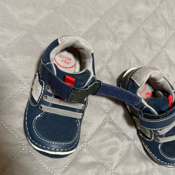 STRIDE RITE KIDS' WES SNEAKER Navy size 5M toddler - Picture 8 of 8